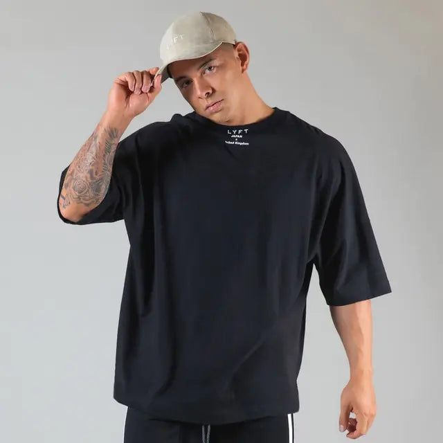 Camiseta de gran tamaƱo de estilo urbano