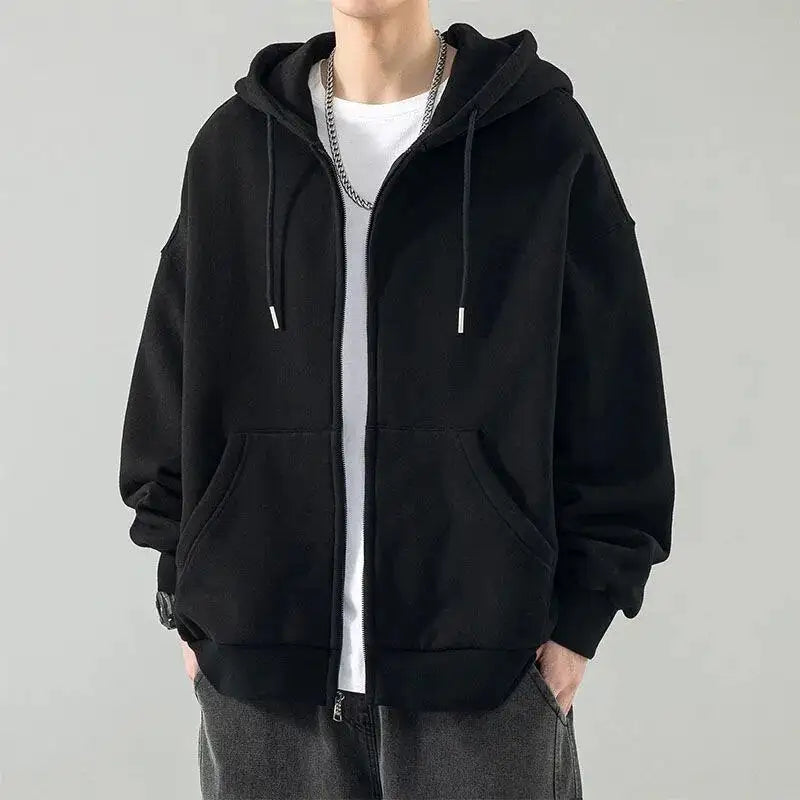 Sudadera con capucha y cremallera