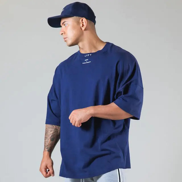 Camiseta de gran tamaƱo de estilo urbano