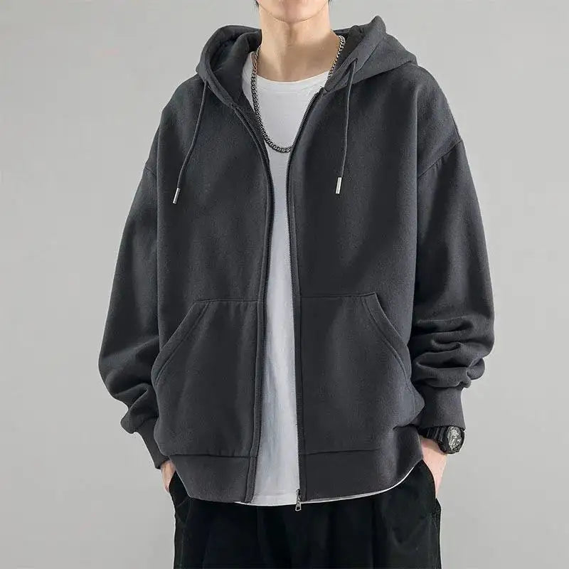 Sudadera con capucha y cremallera