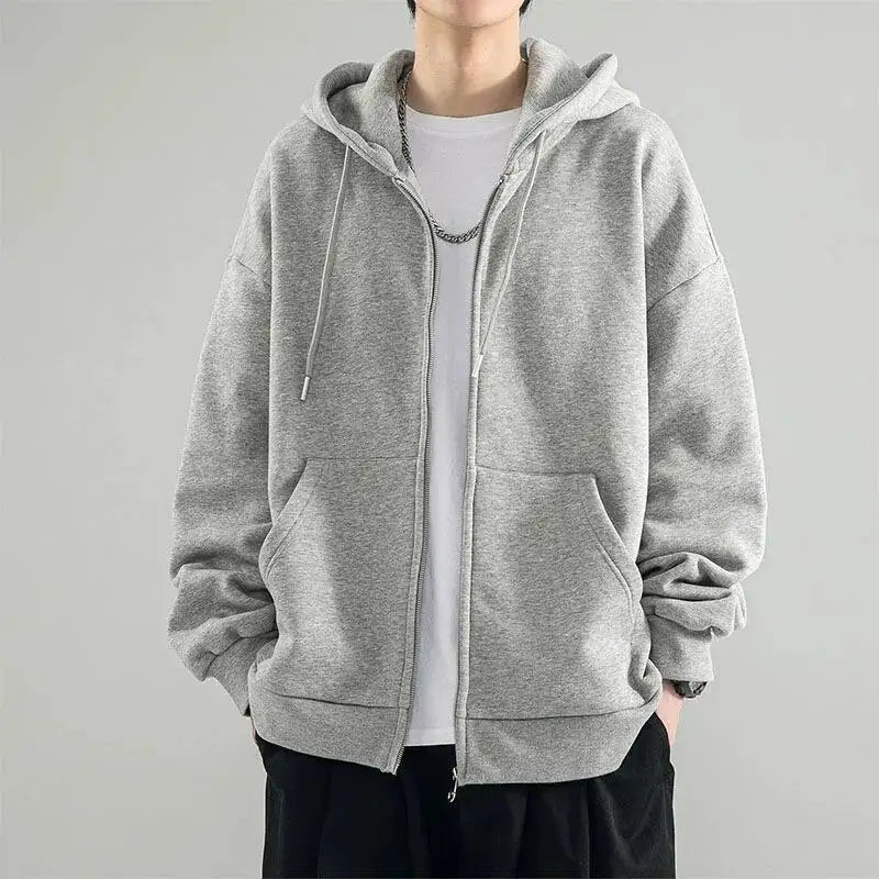 Sudadera con capucha y cremallera
